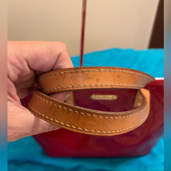 🌸Vintage Louis Vuitton Vernis Bellevue GM red🌸 - Picture 10 of 11